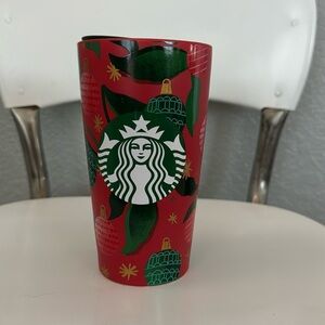 Starbucks Christmas Ceramic Tumbler